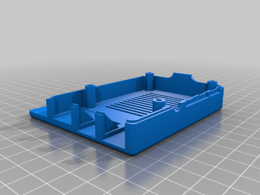 Raspberry Pi 4 Model B Case for 2020_2040 Extrusion | 3d print model