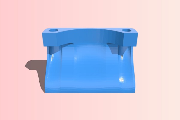 Fan Deflector for 40mm Fan | 3d print model