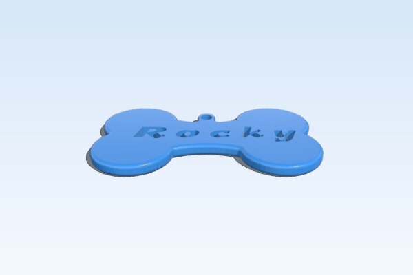 Dog ID | 3d print model