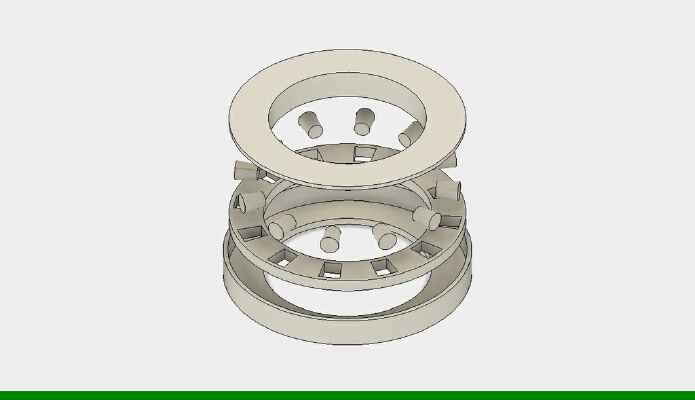 Axial bearing for Ciclop scanner | 3d print model