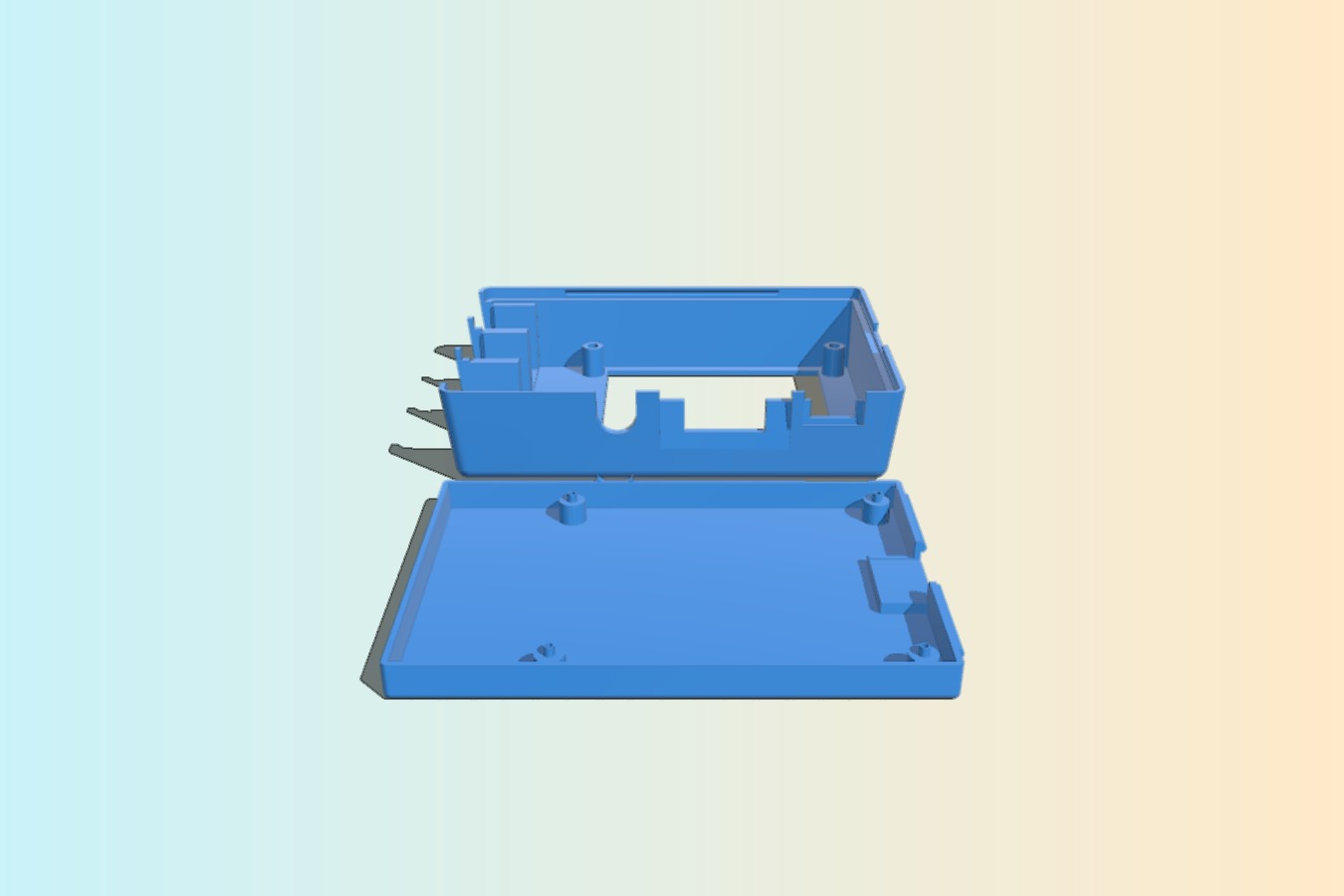 Case for Raspberry Pi with UnicornHat