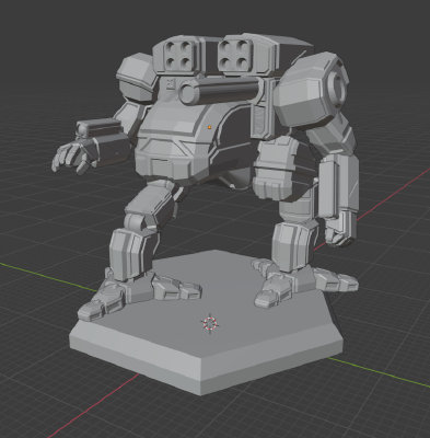 Arctic Fox Omnimech | 3d print model