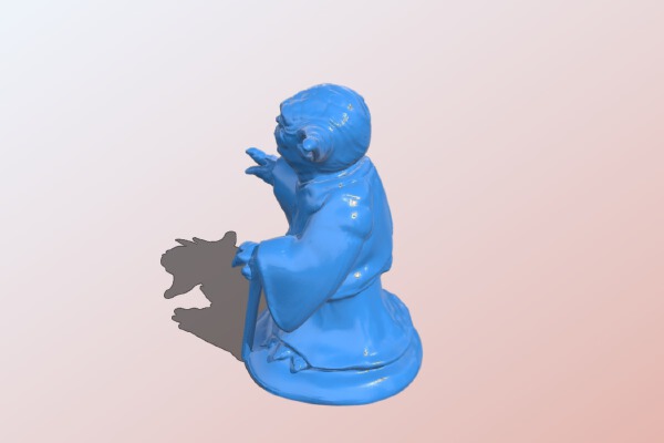 Yoda Using The Force hollowed for DLP_SLA | 3d print model