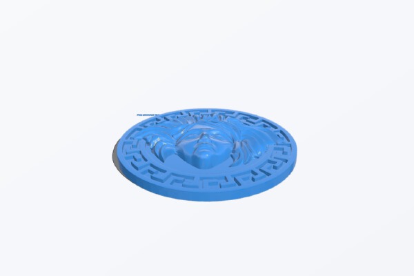 Round plate pattern | 3d print model