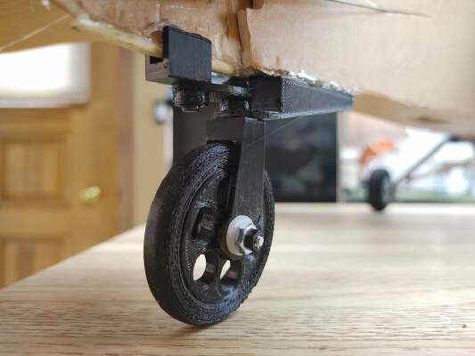 RC Plane Tail Steering Wheel | 3d print model