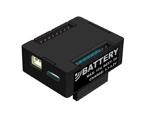 D1M BLOCK - BATTERY | 3d print model