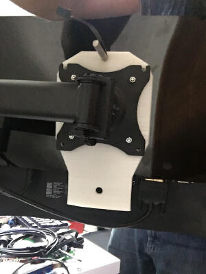VESA Mount Adapter Bracket for Dell ST-Series Monitors - ST2420L, ST2421L_LB, ST2220M_LC, ST2321L_LF, ST2320L | 3d print model