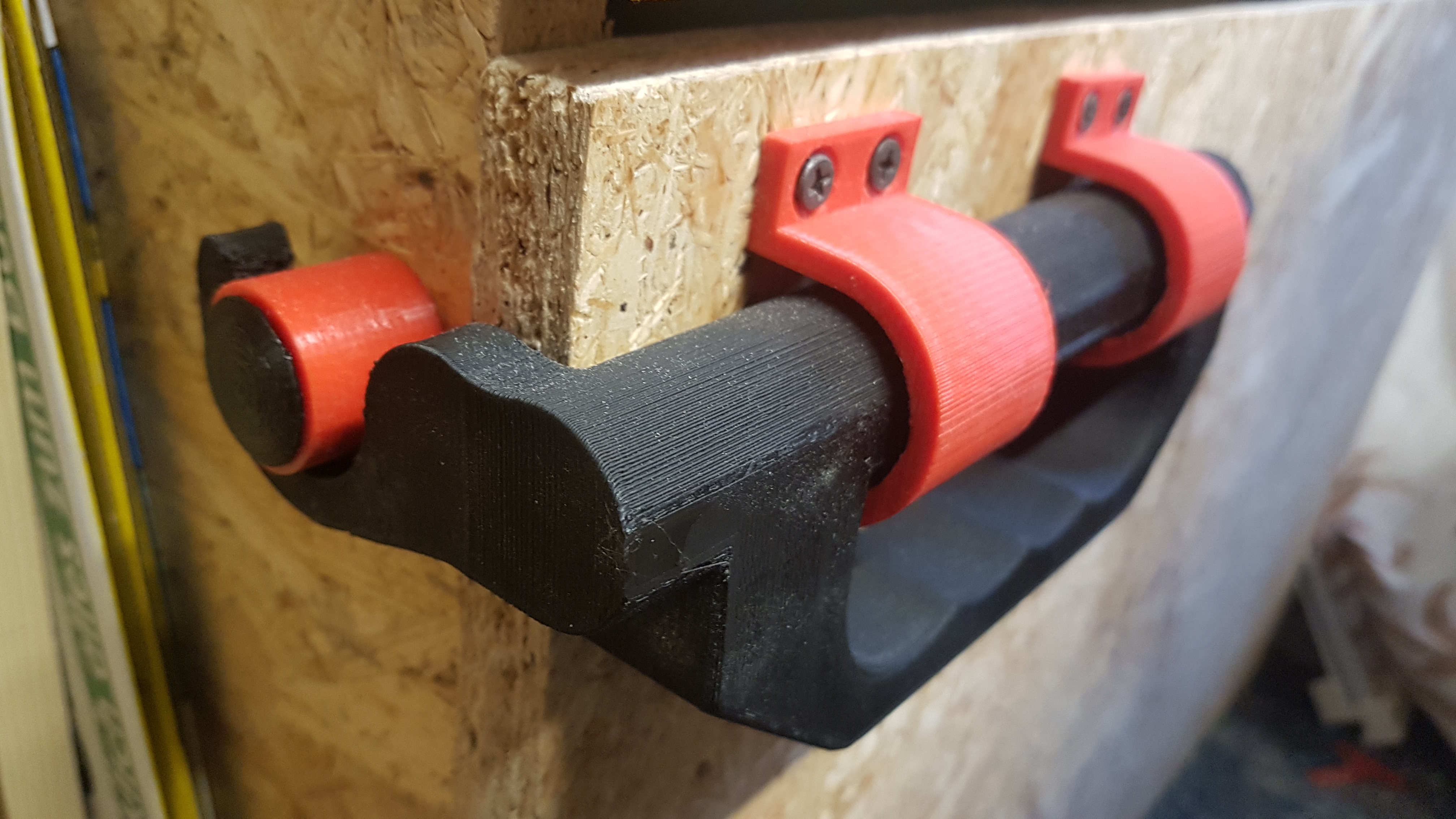 Klappgriff, handle with automatic locking
