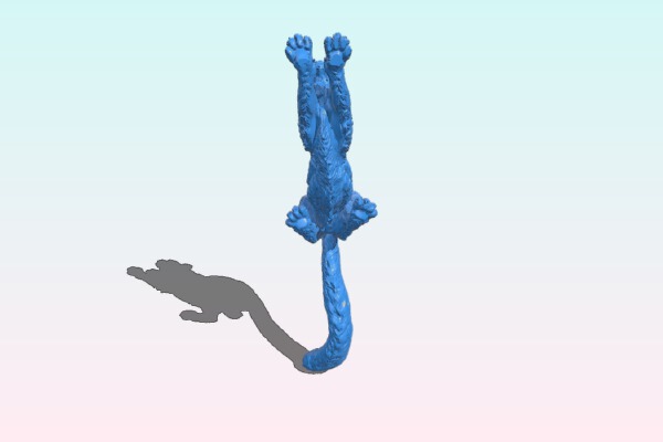 Snow Leopard | 3d print model