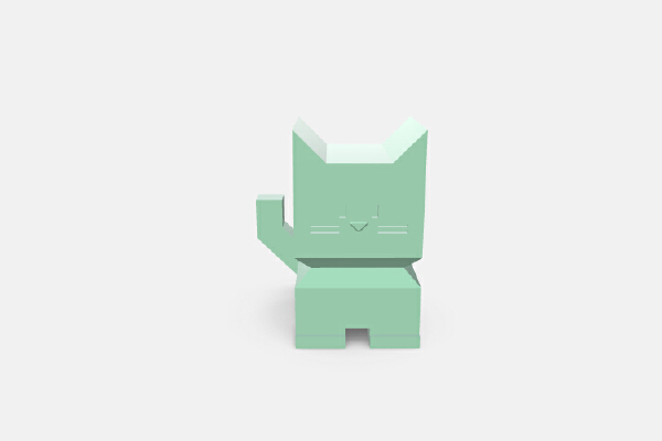 Cali Cat | 3d print model