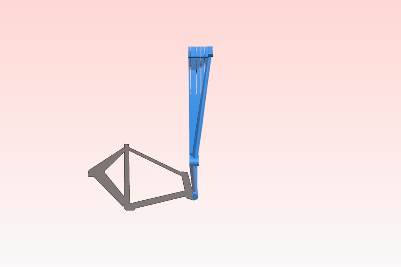 Road Bike Frame 1:5 scale