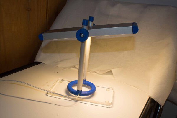 LED Lamp with LED - Band and 3500 LUX  12V 0.5A | 3d print model