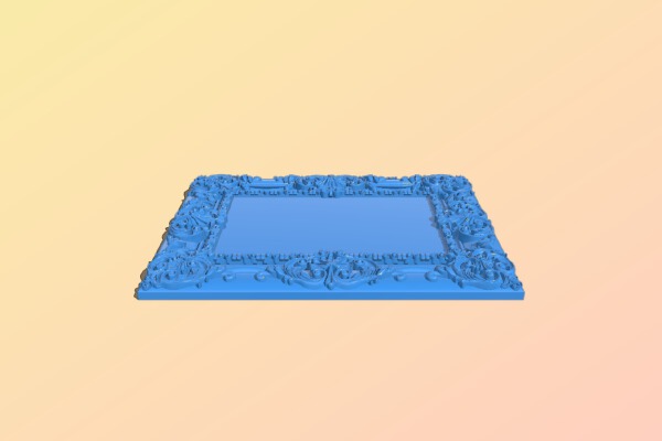 Picture frame or mirror | 3d print model