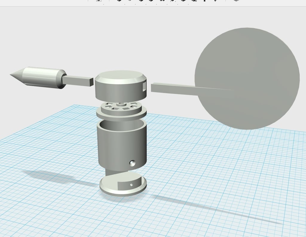 Weather station wind direction sensor