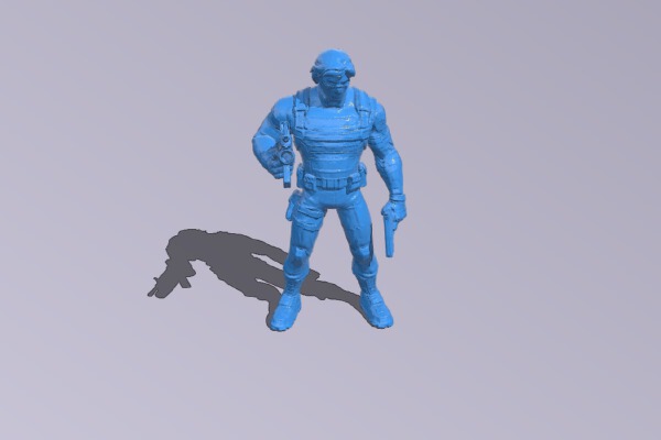 Winter Soldier man | 3d print model