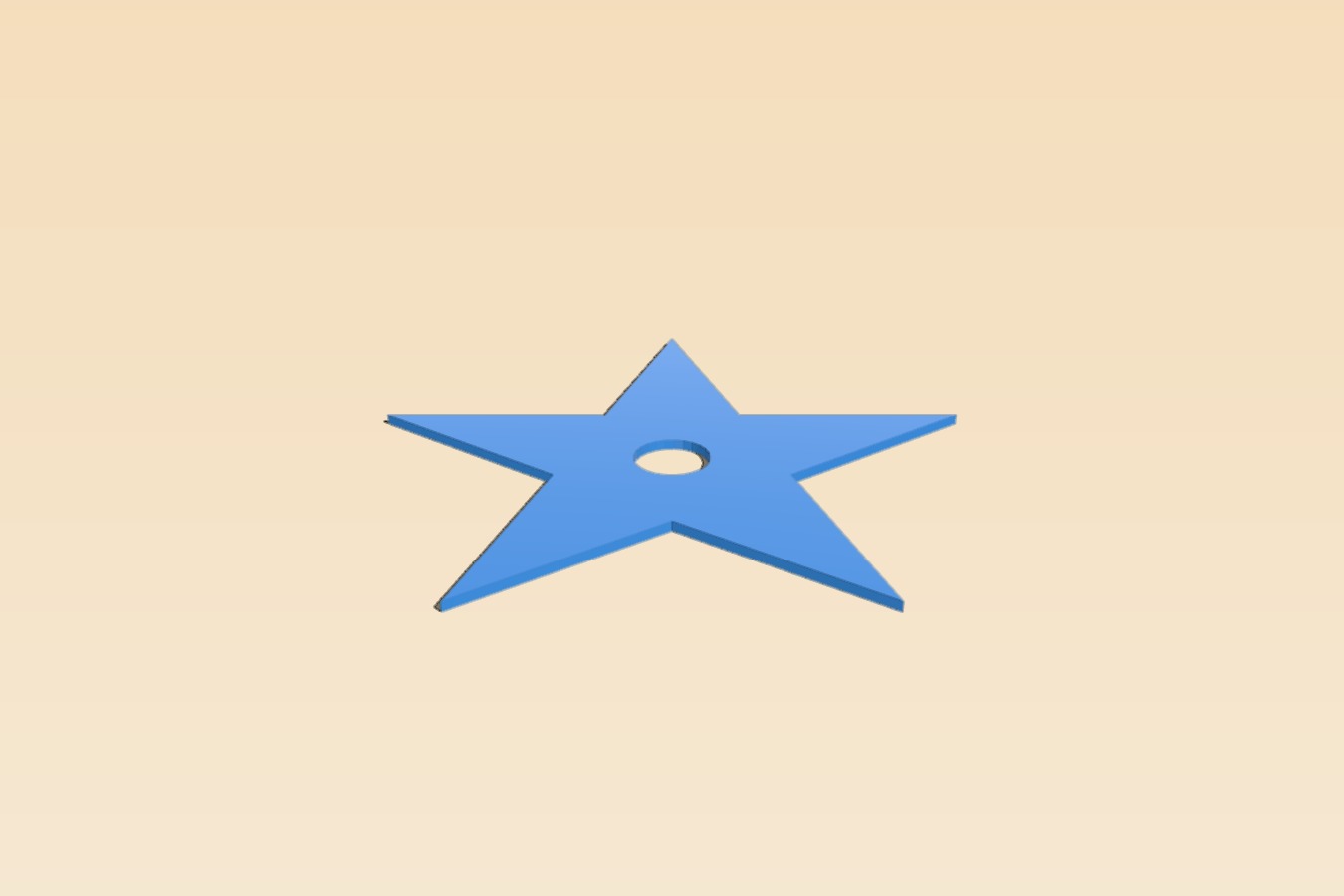 Estrella para LED_ Star for a led