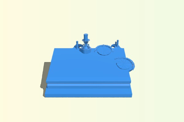 Lone Wolf - Lvl 0 - Pedestal | 3d print model