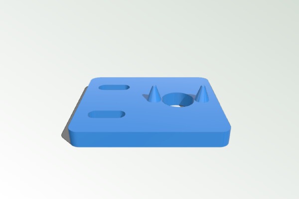 Tevo Tarantula EZGimbal Z Slotted Bracket | 3d print model
