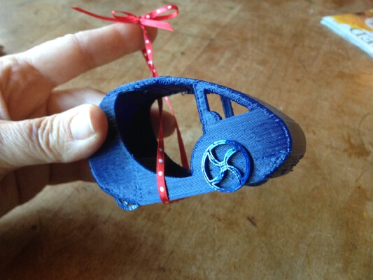ELF: The Solar-powered motor-pedal-hybrid trike! | 3d print model