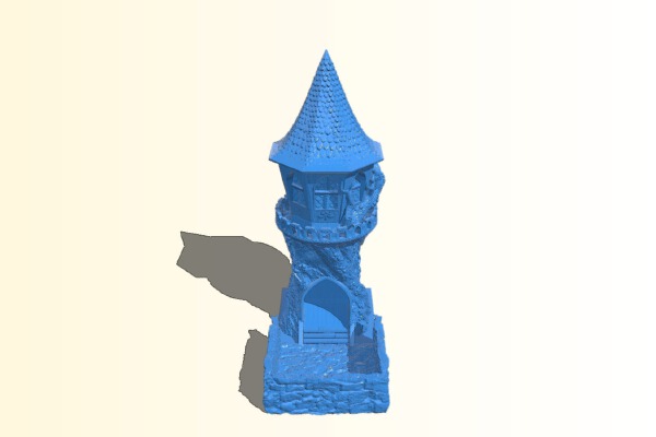 Fae Villa Dice Tower | 3d print model