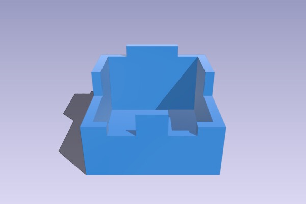 minecraft cap for lego steve | 3d print model