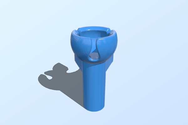 Probe Clip for very old Hameg 203-6 | 3d print model