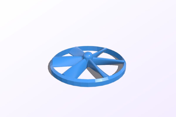 Small Turbine Blades | 3d print model