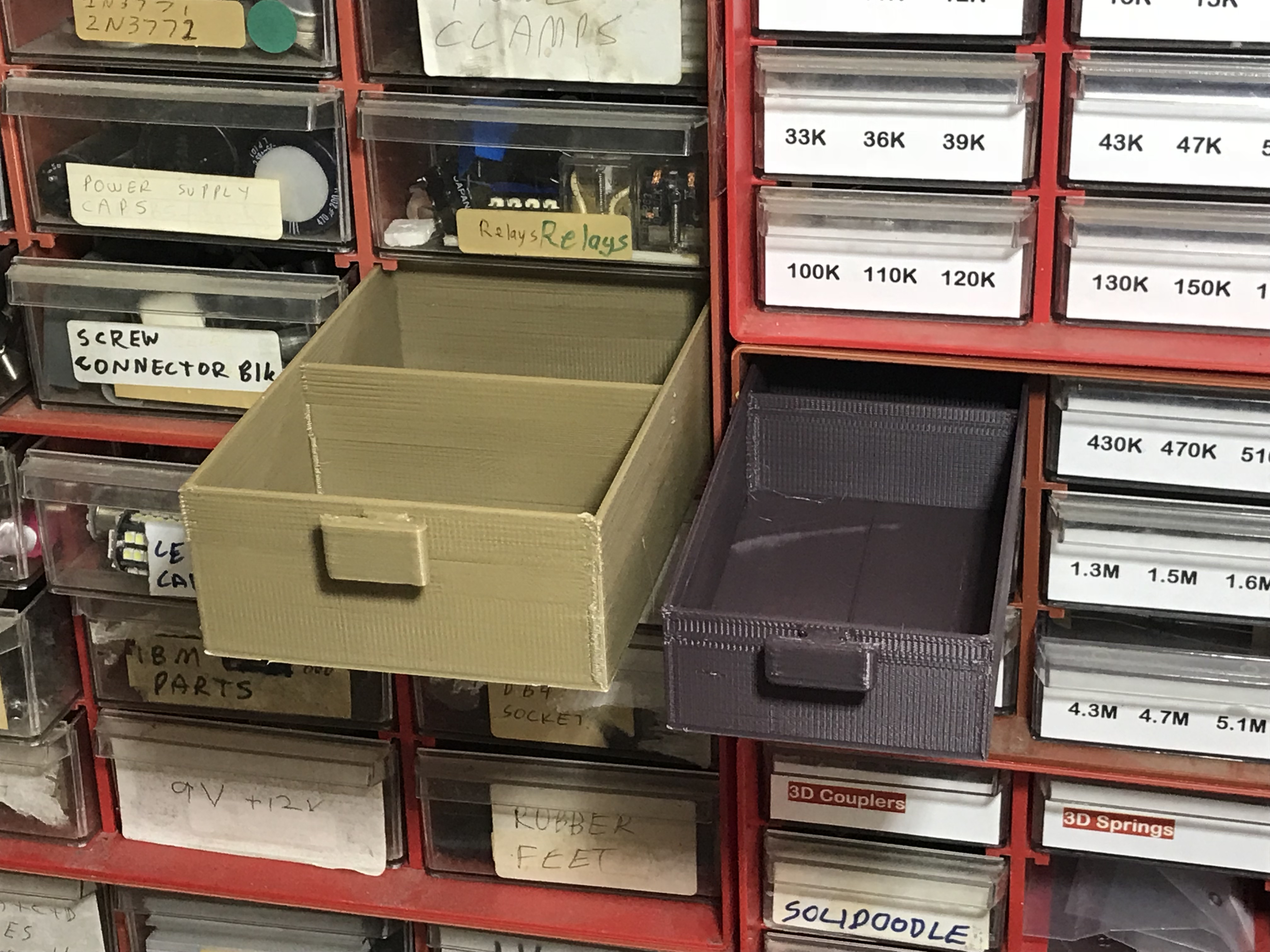 Mk2 BIGGER Electronics Parts Drawer
