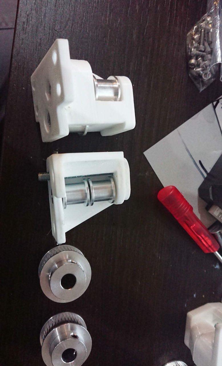 CoreXY Frame Brackets and Extruder Mount x 10mm Belts