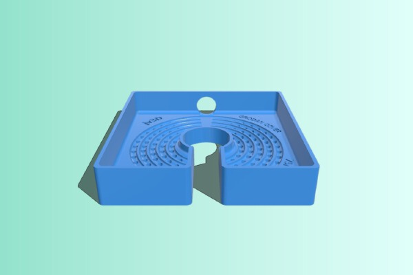 75mm GRODAN Rockwool Cap-RevB | 3d print model
