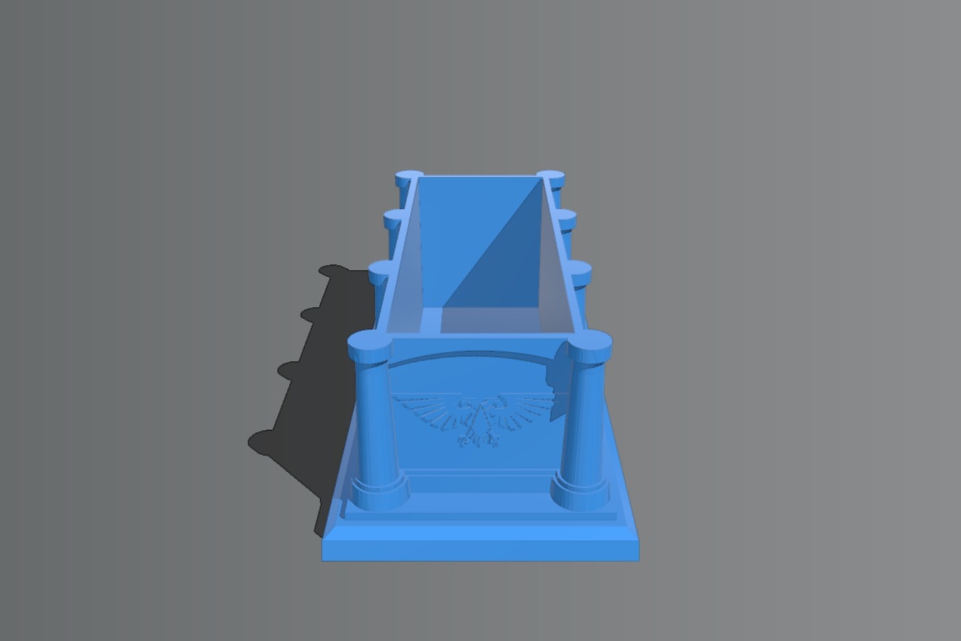 Interstellar Soldier Casket (usable, with lid)