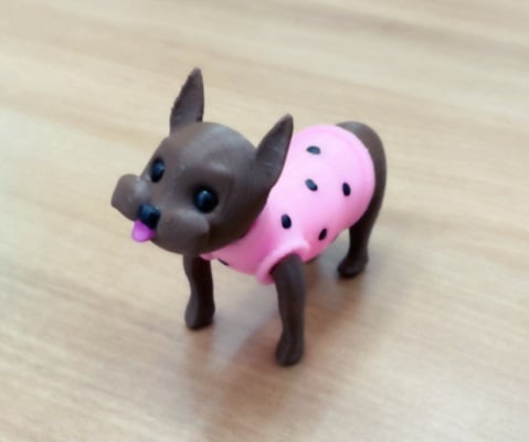 Yorkshire Terrier_Trimmed | 3d print model