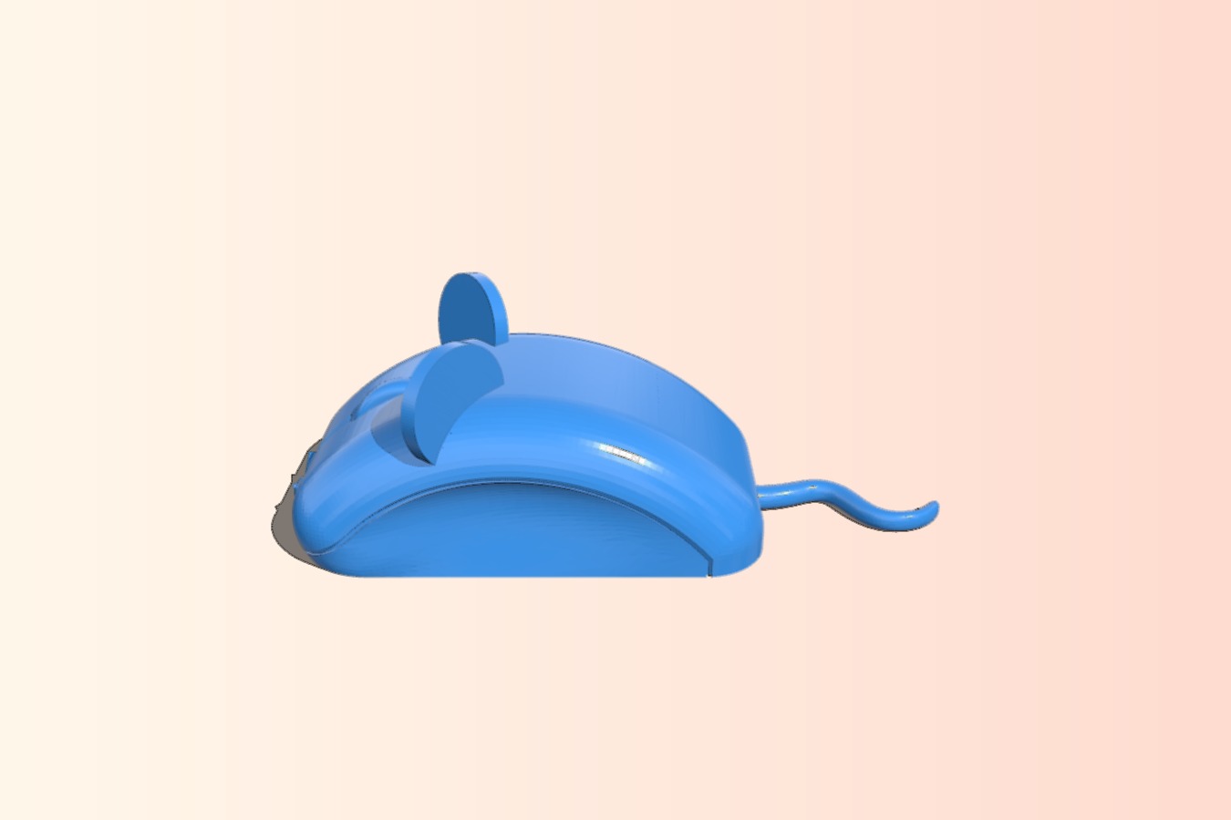 Computer Mouse | Files to download and to 3D print for free - 3DPEA