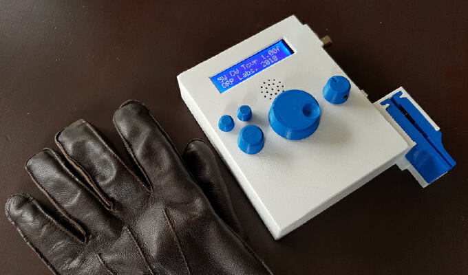 QCX transceiver enclosure with paddles | 3d print model