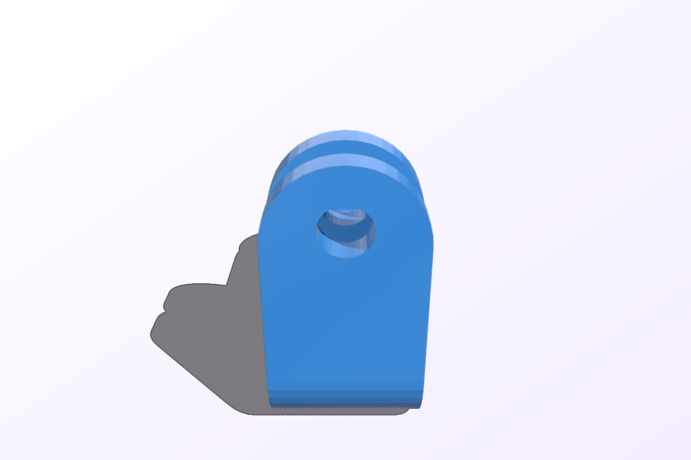 GoPro Portrait Mount | Files to download and to 3D print for free - 3DPEA