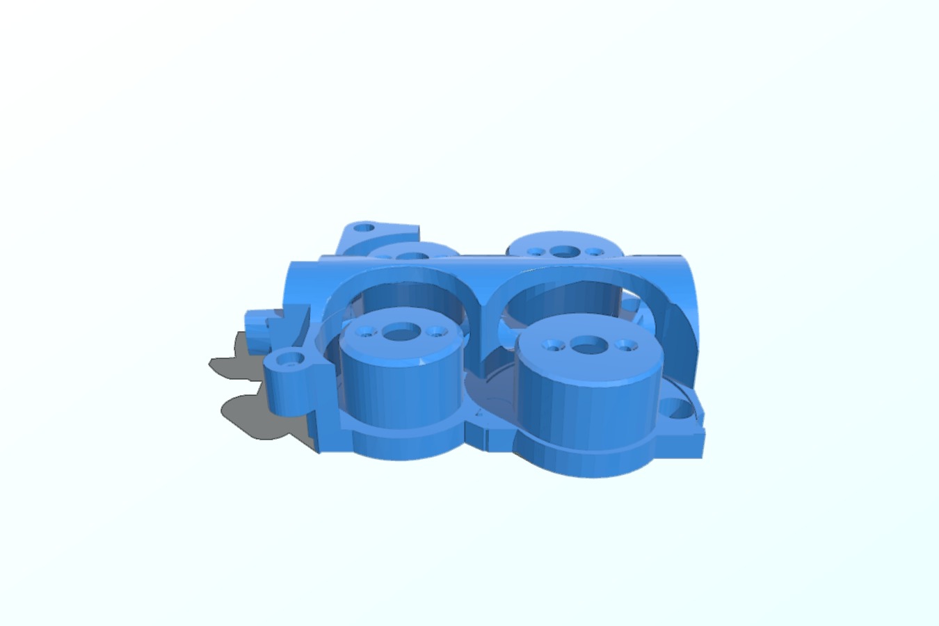 Worker Swordfish, a dual sized, dual stage flywheel nerf blaster