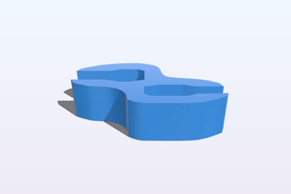 makerbot window clip for 1_8 inch clear plastic | 3d print model