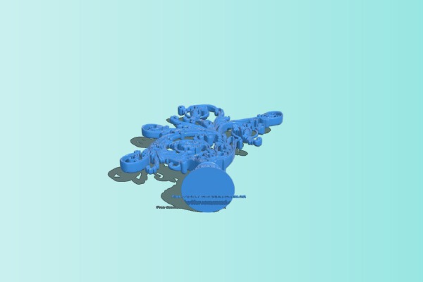 Top of the column | 3d print model