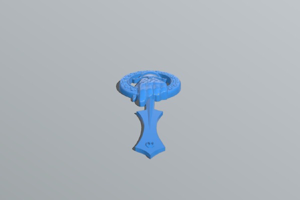 Hand of the 'Singh' Game of Thrones _ Sikh Pin | 3d print model