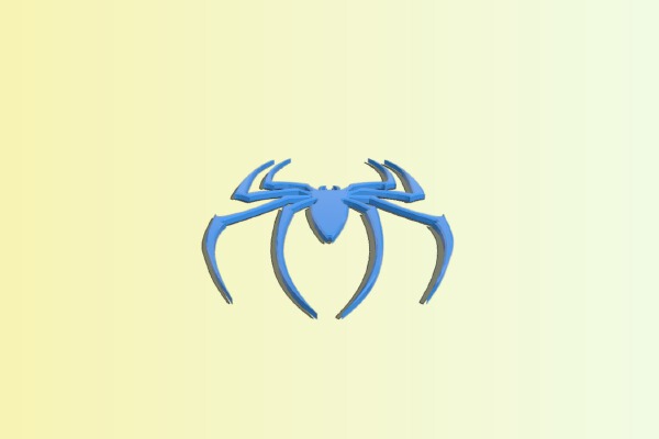 Spider-Man Spider Logo | 3d print model