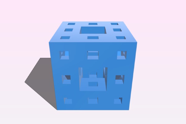 menger sponge | 3d print model