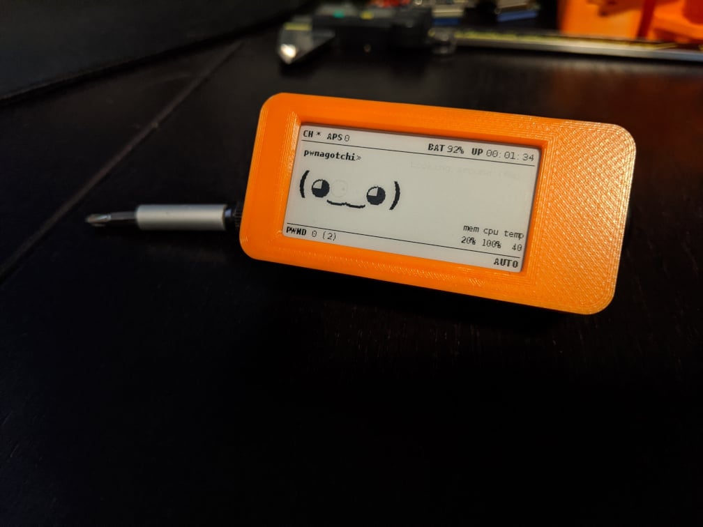 Pwnagotchi slim for Waveshare V2 and PiSugar2