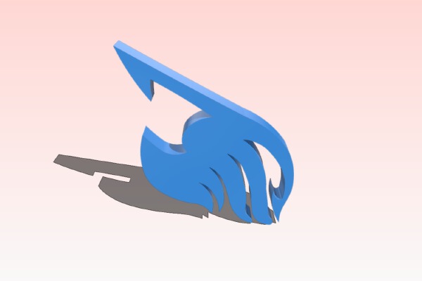 fairy tail sigil | 3d print model