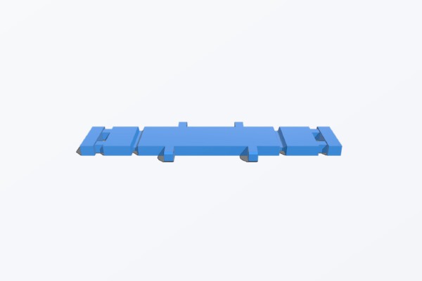 Track for robot (cingoli e ruota dentata) | 3d print model