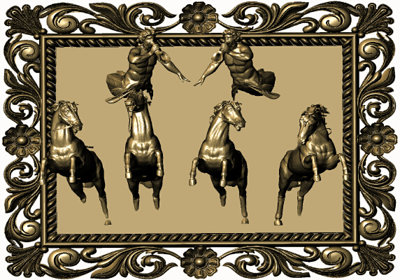 frame-horse-3D | 3d print model