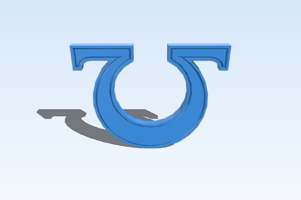 Full Ultramarines Symbol | 3d print model