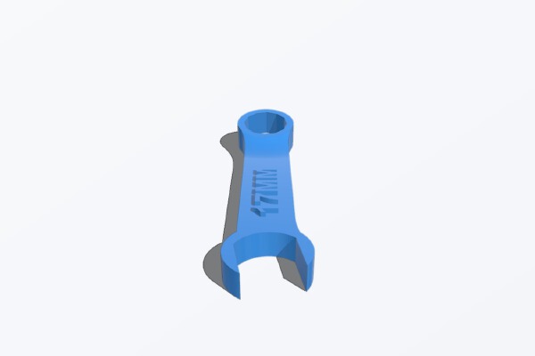 17MM Combination wrench | 3d print model