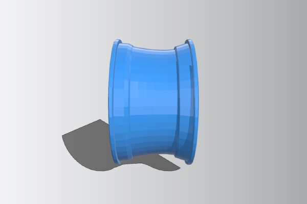1_10 rotiform TMB rims and drift tire | 3d print model