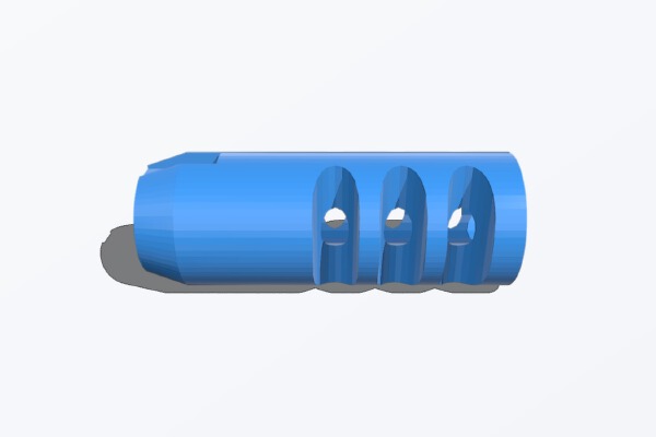 Muzzle Break CBC 7022 | 3d print model