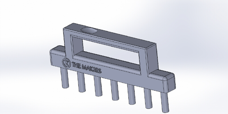 49 Piece Meat Skewer by The Mak3rs | 3d print model